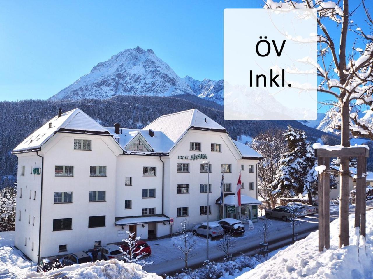 Typically Swiss Hotel Altana Scuol Exteriör bild