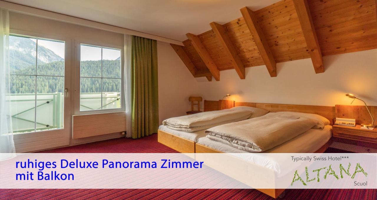 Typically Swiss Hotel Altana Scuol Exteriör bild